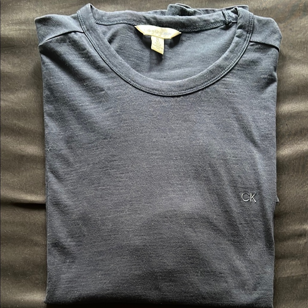 Calvin Klein Gray Short Sleeve Tee